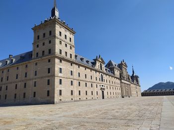 Low angle view of historical building against sky