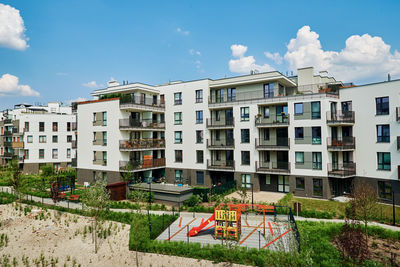 New modern complex of residential appartment in europe