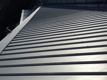 Close-up of shadow on floor