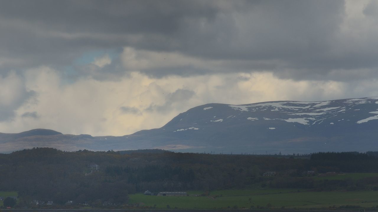 SCENIC VIEW OF LAND AND MOUNTAINS AGAINST SKY