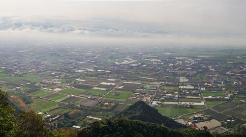 Aerial view of cityscape