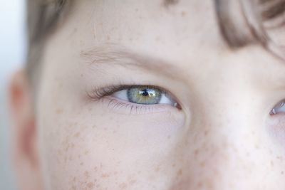 Close-up portrait of woman