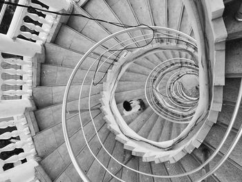 Inside the lighthouse 