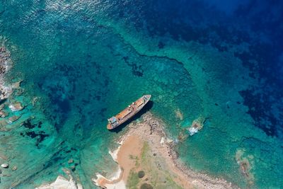 Coastal shipwreck in paphos cyprus edro 3