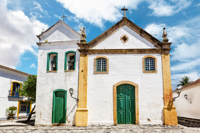 Exterior of building against sky