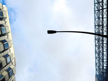 Low angle view of building against sky