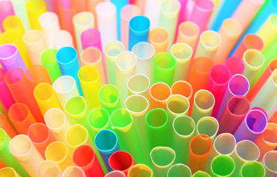Full frame shot of multi colored pencils