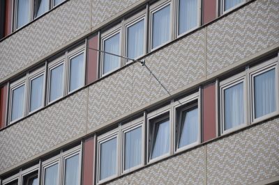 Close-up of building with windows