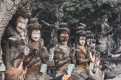 Statue of buddha in temple