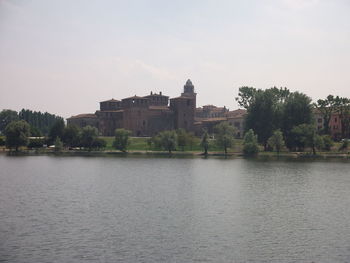 Buildings at waterfront