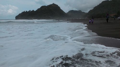 People on beach