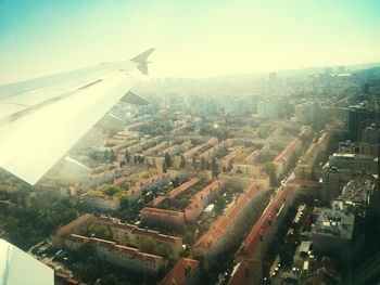 Aerial view of cityscape