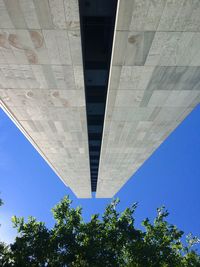 Low angle view of modern building
