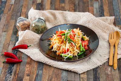 Vegetables in bowl