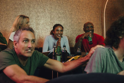 Group of people at restaurant