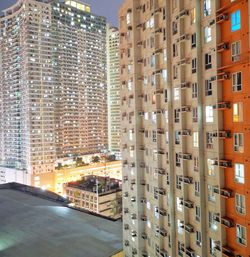 Buildings in city