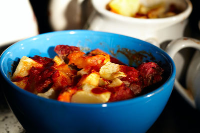 Close-up of food in bowl