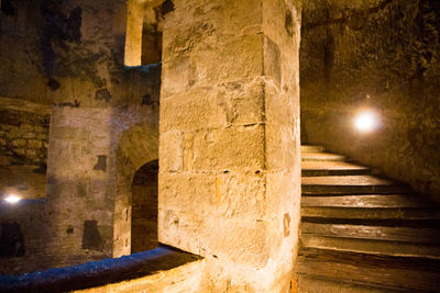 View of old building at night