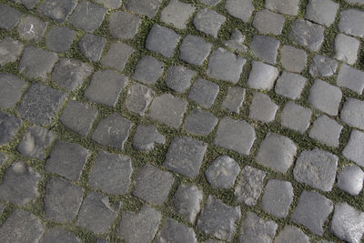 Full frame shot of cobblestone