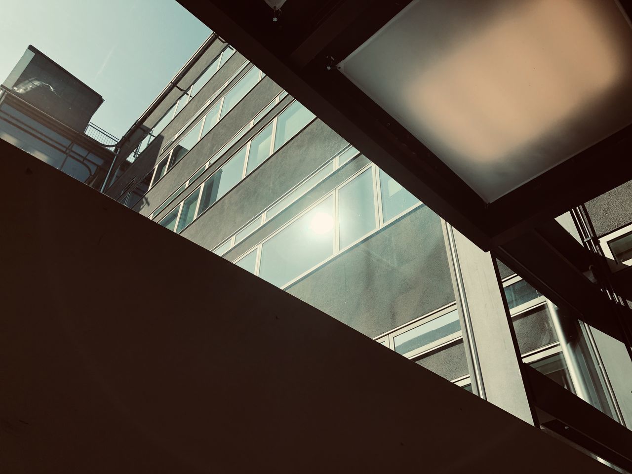 LOW ANGLE VIEW OF SKYLIGHT