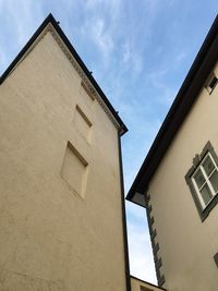 Low angle view of building against sky