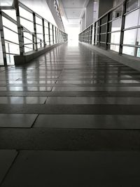 Railroad station platform