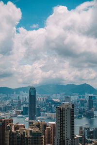 Cityscape against sky