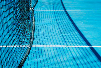 High angle view of swimming pool