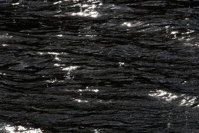 Full frame shot of rippled water