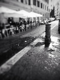 People on street