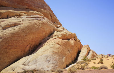 Scenic view of mountain against sky