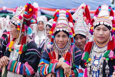 Group of people in traditional clothing