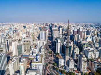 Aerial view of cityscape