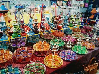 View of market stall for sale