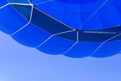 Low angle view of blue sky