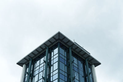 Low angle view of building against sky