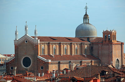 Basilica of saint john and saint paul also called san giovanni e paolo in italian language in venice 