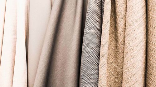 Full frame shot of curtain