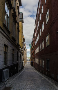 View of buildings along street