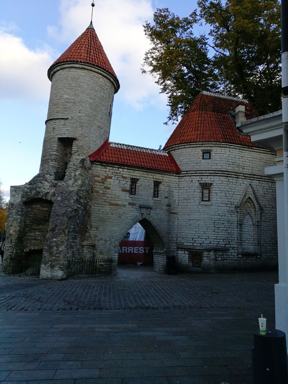 CATHEDRAL AGAINST SKY