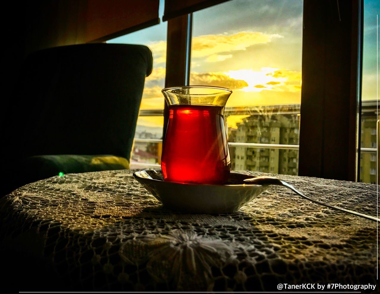 food and drink, table, drink, refreshment, window, breakfast, no people, indoors, food, healthy eating, freshness, day, tea - hot drink, close-up, sky