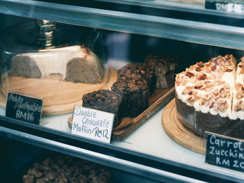 Close-up of food on table