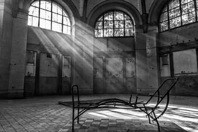 Interior of building