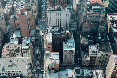 Aerial view of city