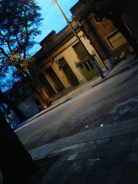 Low angle view of building against sky