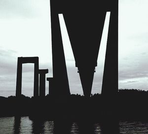 Low angle view of built structures against the sky