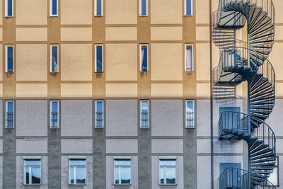 Low angle view of modern building