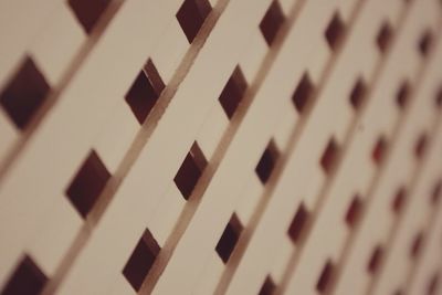 Full frame shot of latticework