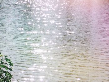 Full frame shot of rippled water