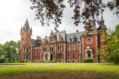 View of historic building against sky